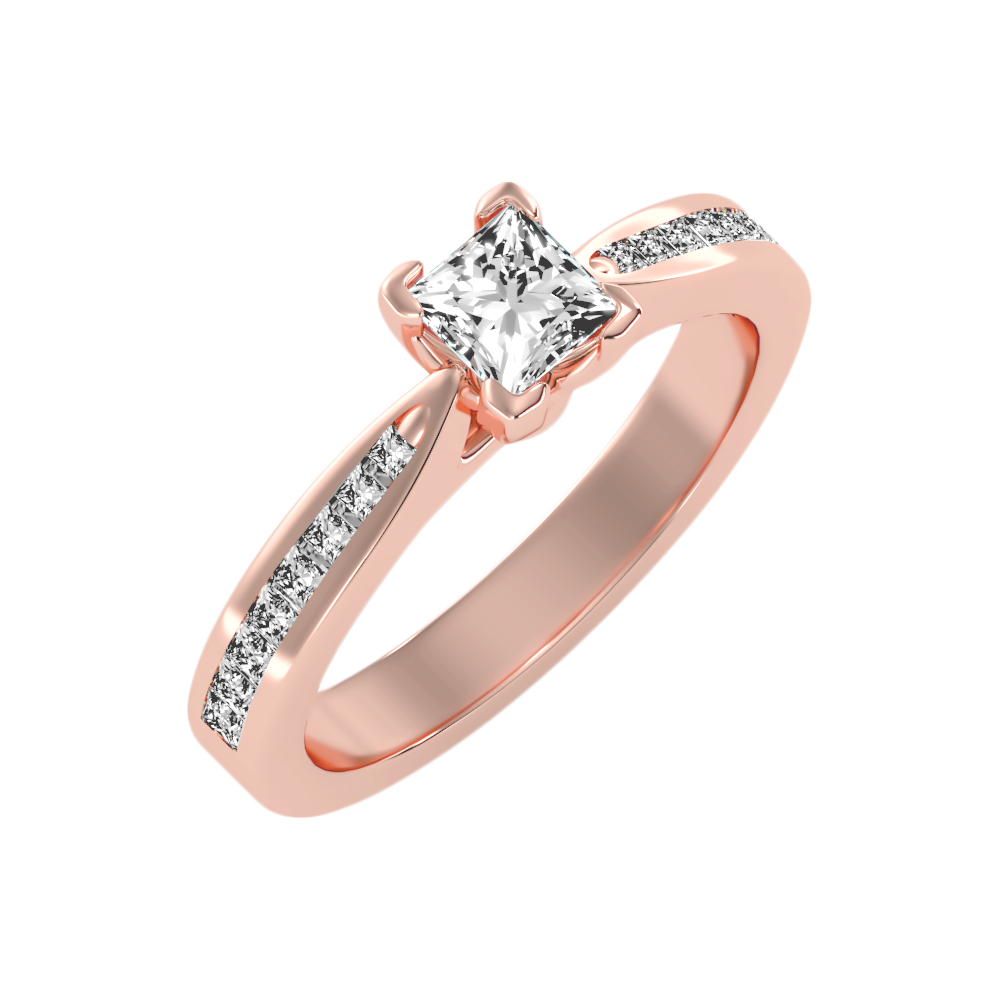 Stunning Single Stone Ring - Ten