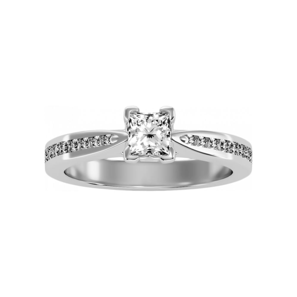 Stunning Single Stone Ring - Four