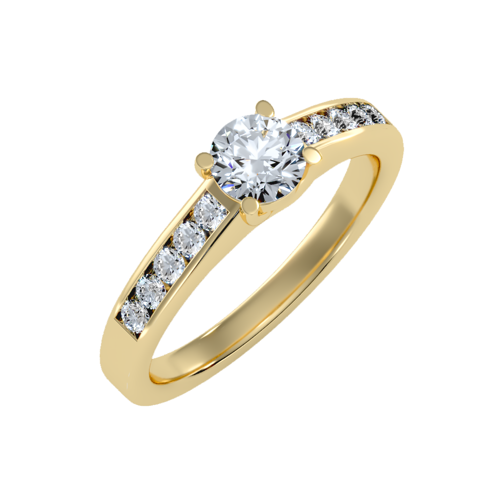 Stunning Solitaire Ring - Nine