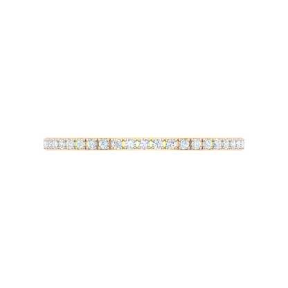 Stupefacente Eternity Ring In 925 Sterling Silver - Ten