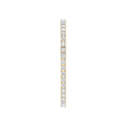Stupefacente Eternity Ring In 925 Sterling Silver - Eleven
