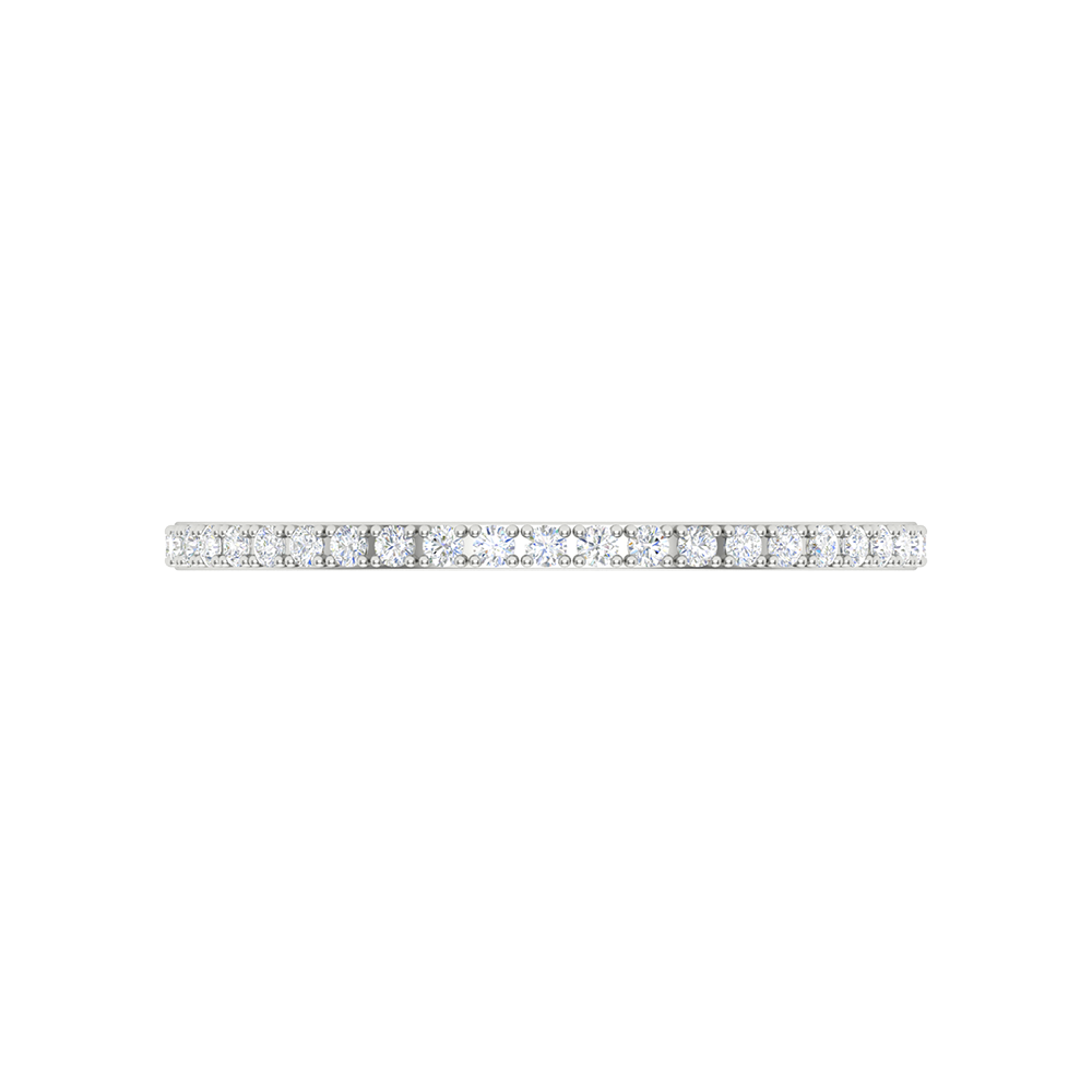 Stupefacente Eternity Ring In 925 Sterling Silver - Three