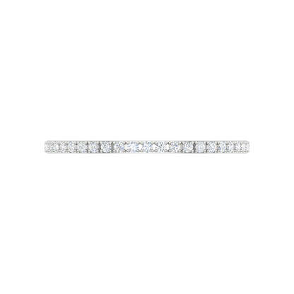 Stupefacente Eternity Ring In 925 Sterling Silver - Three