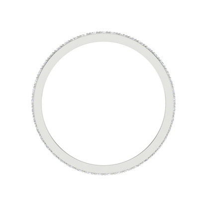 Stupefacente Eternity Ring In 925 Sterling Silver - Four