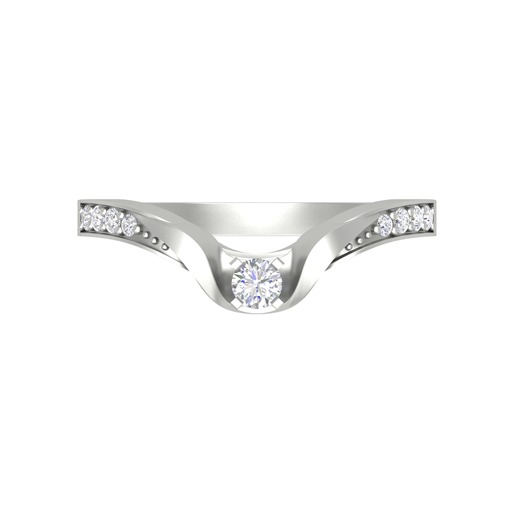 Stupefiant Fashion Ring In 925 Sterling Silver - Six
