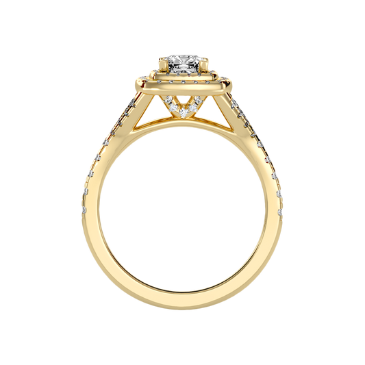 Style Solitaire Ring In 925 Sterling Silver - Two