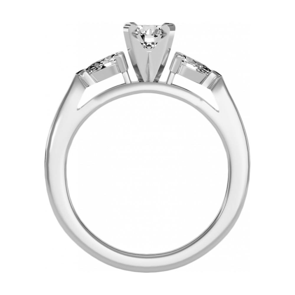 Styliah Solitaire Ring In 925 Sterling Silver - One