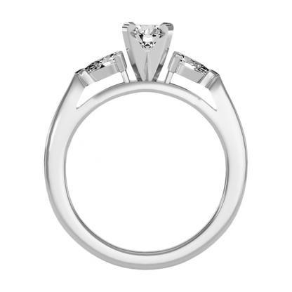Styliah Solitaire Ring In 925 Sterling Silver - One