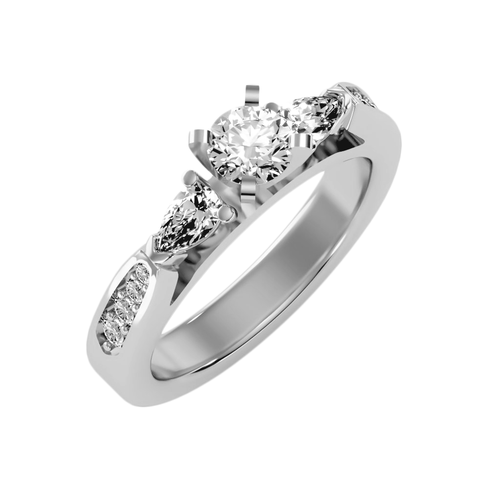 Styliah Solitaire Ring - Two