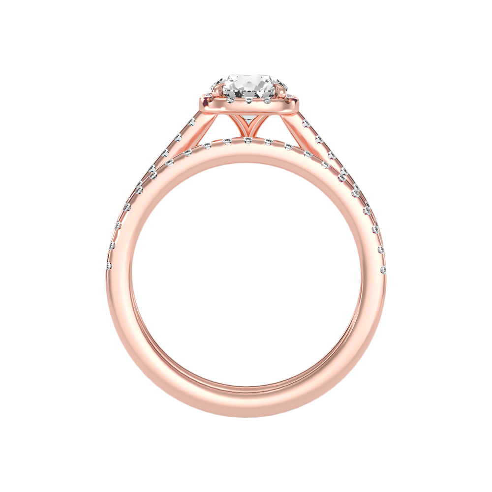 Stylish Bridal Ring Set - Eleven