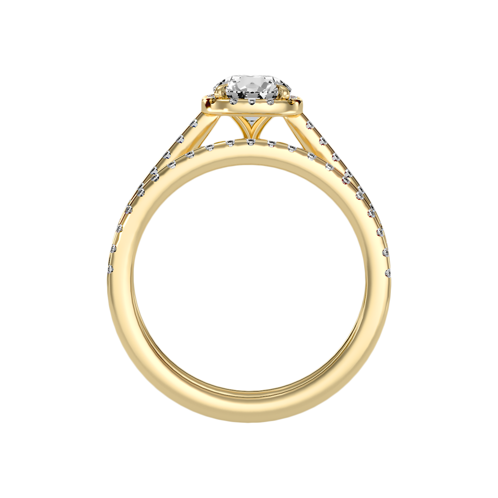 Stylish Bridal Ring Set In 925 Sterling Silver - Three