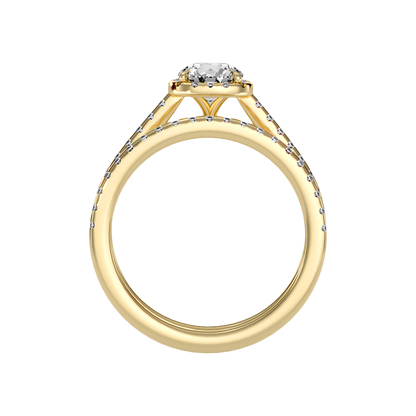 Stylish Bridal Ring Set In 925 Sterling Silver - Three