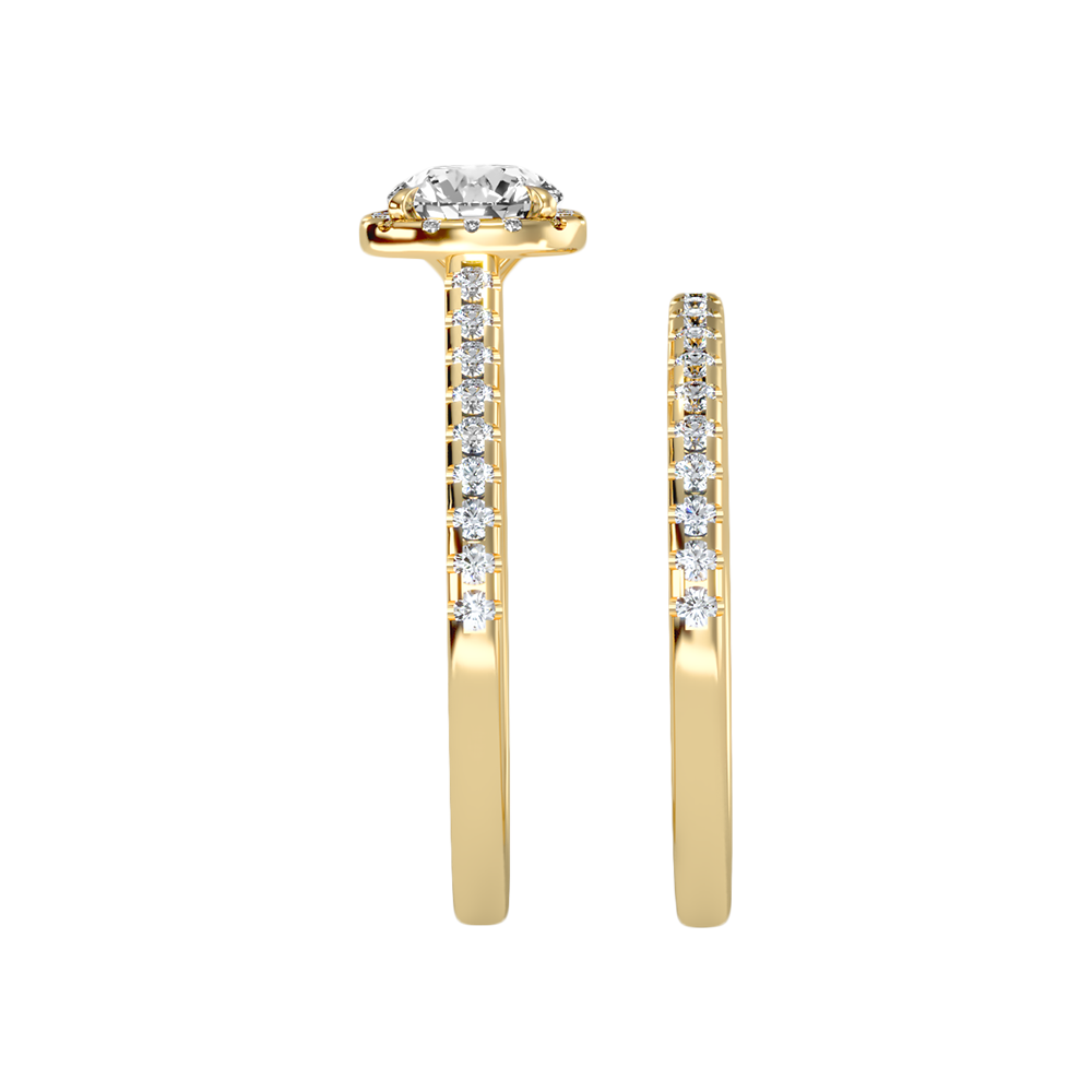 Stylish Bridal Ring Set - Four