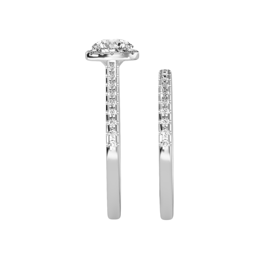 Stylish Bridal Ring Set - Seven
