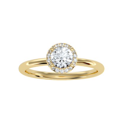 Stylish Solitaire Ring In 925 Sterling Silver - Ten