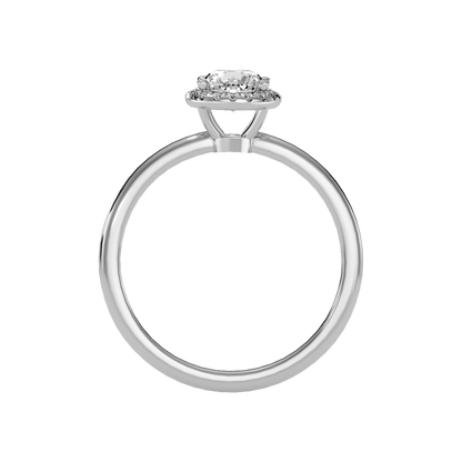 Stylish Solitaire Ring In 925 Sterling Silver - Two