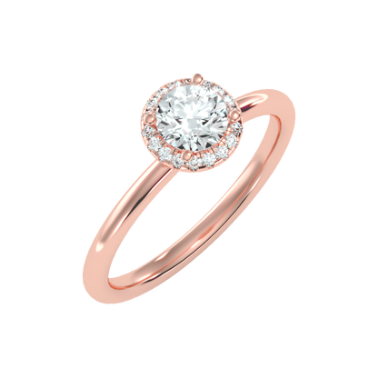 Stylish Solitaire Ring In 925 Sterling Silver - Five