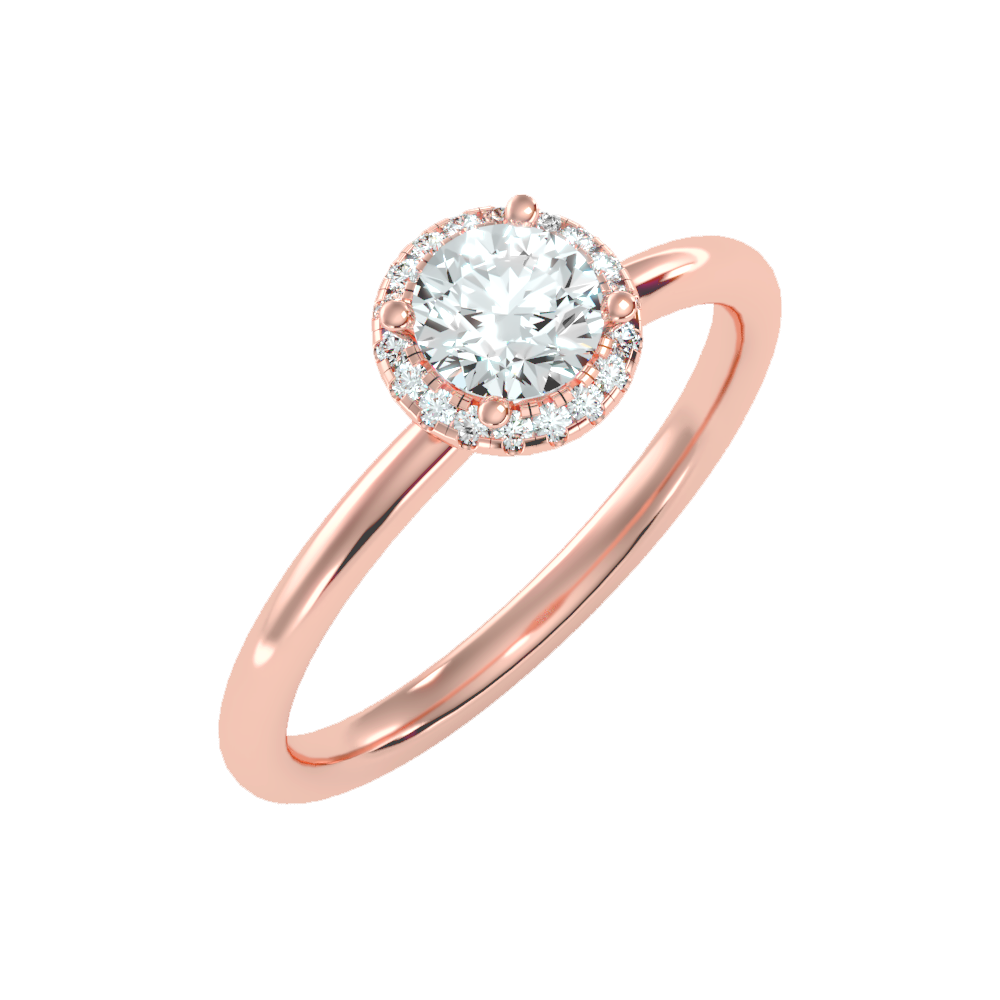 Stylish Solitaire Ring - Five