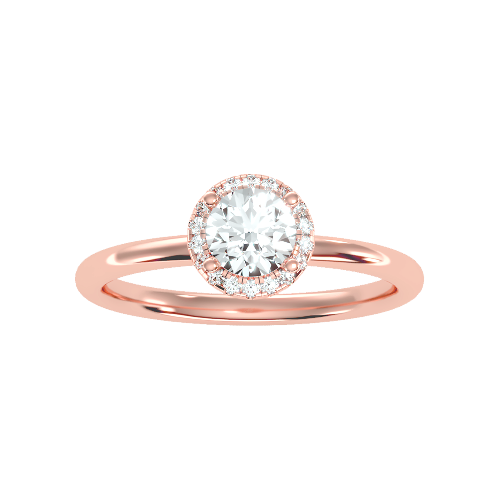 Stylish Solitaire Ring - Seven