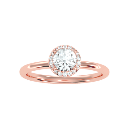 Stylish Solitaire Ring - Seven