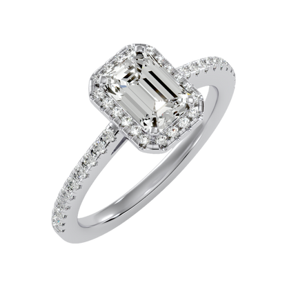 Stylish Strands Single Stone Ring In 925 Sterling Silver - One
