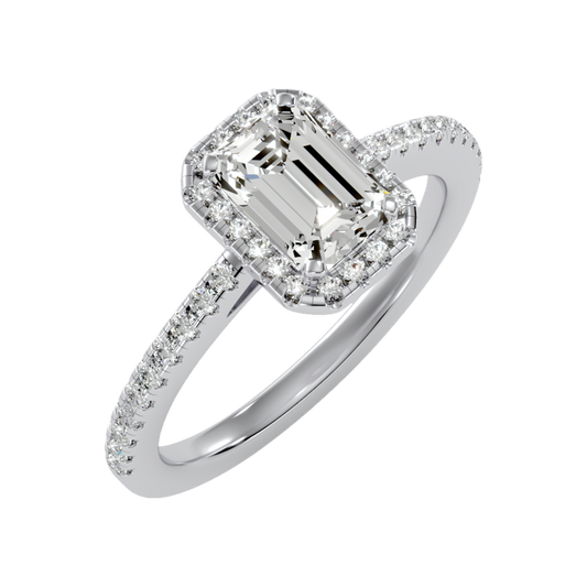 Stylish Strands Single Stone Ring In 925 Sterling Silver - One