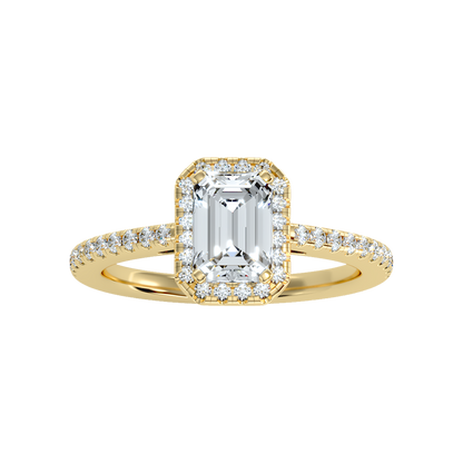 Stylish Strands Single Stone Ring In 925 Sterling Silver - Ten