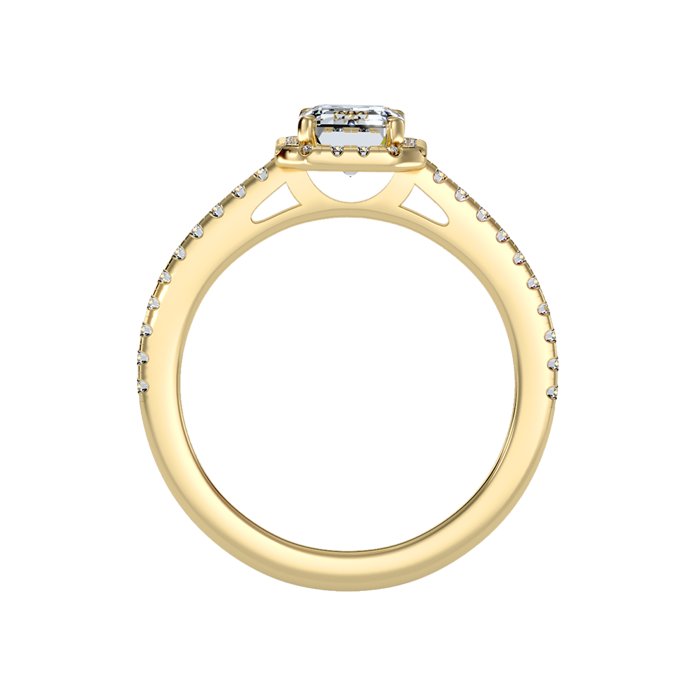 Stylish Strands Single Stone Ring - Eleven