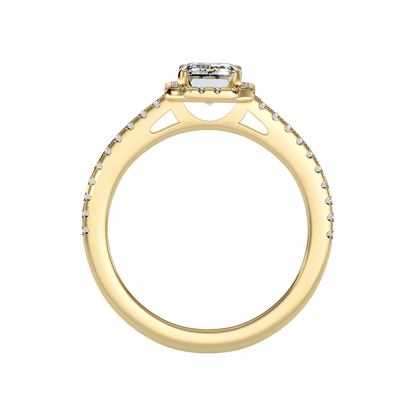 Stylish Strands Single Stone Ring - Eleven