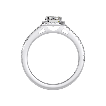 Stylish Strands Single Stone Ring - Two