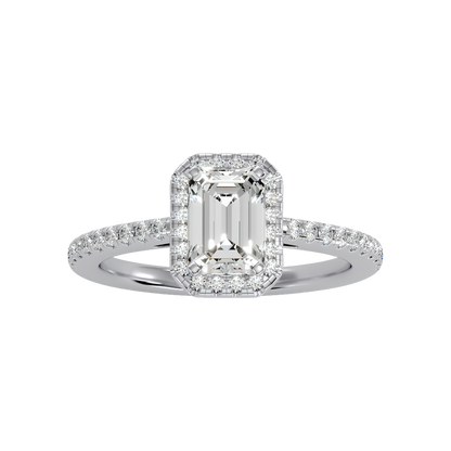 Stylish Strands Single Stone Ring In 925 Sterling Silver - Three