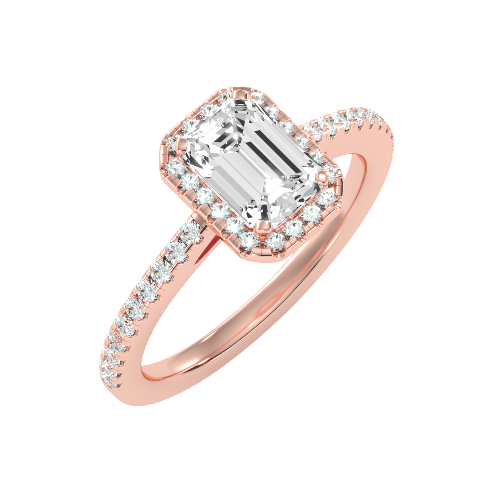 Stylish Strands Single Stone Ring - Five
