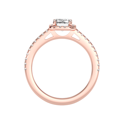 Stylish Strands Single Stone Ring - Six