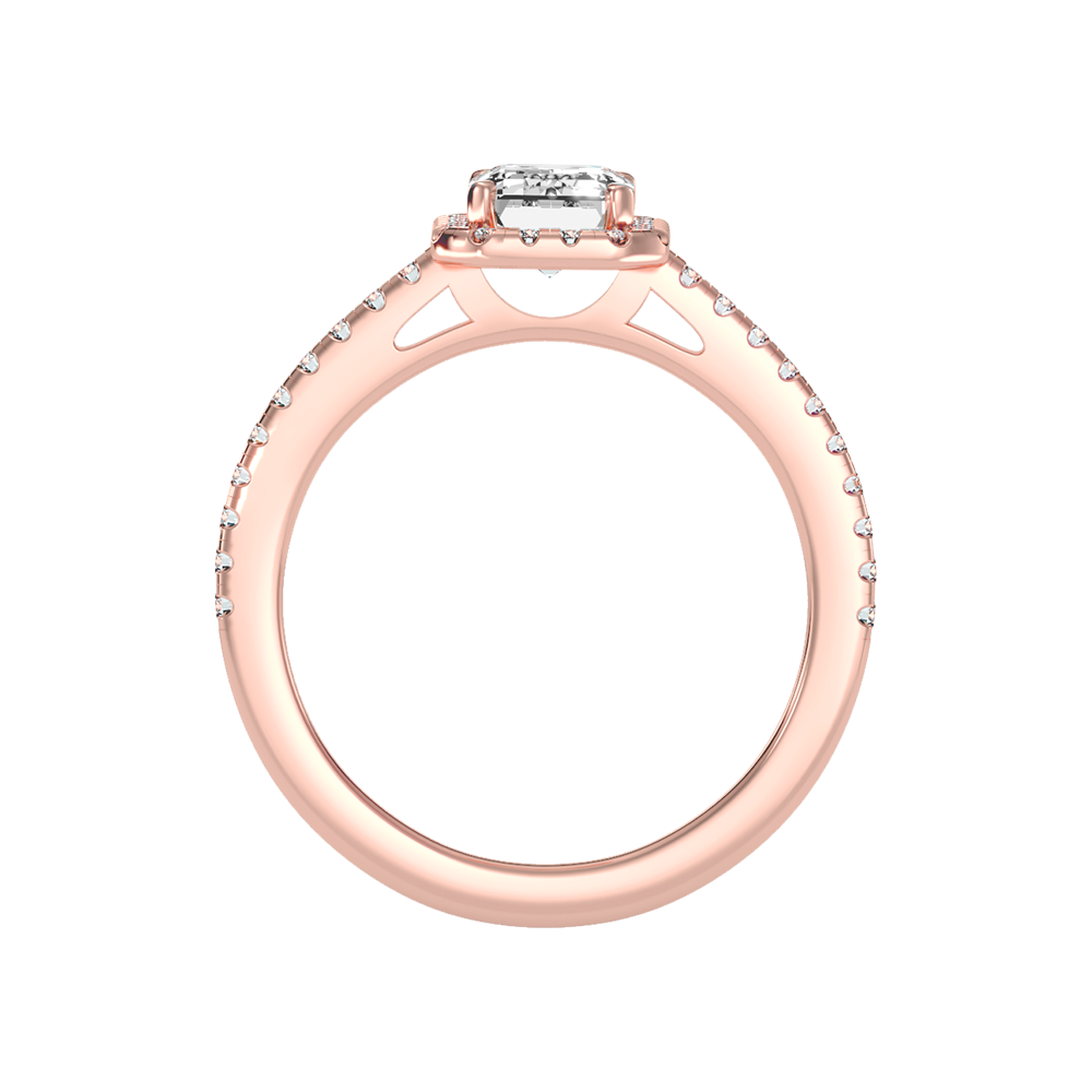 Stylish Strands Single Stone Ring In 925 Sterling Silver - Six
