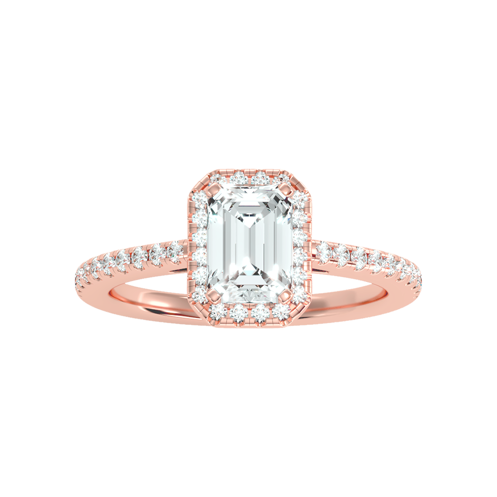 Stylish Strands Single Stone Ring - Seven