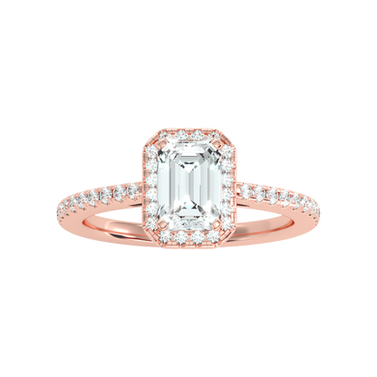 Stylish Strands Single Stone Ring - Seven