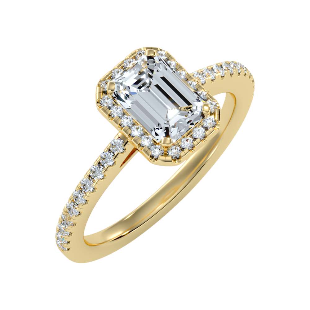 Stylish Strands Single Stone Ring - Nine