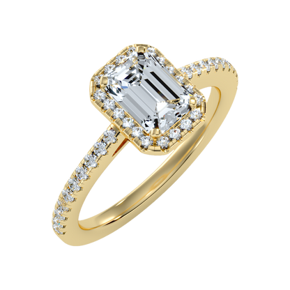 Stylish Strands Single Stone Ring - Nine