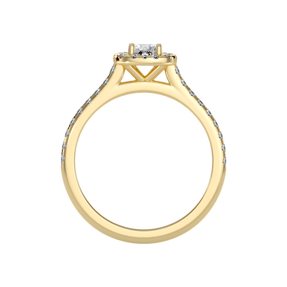 Stylized Solitaire Ring - Twelve