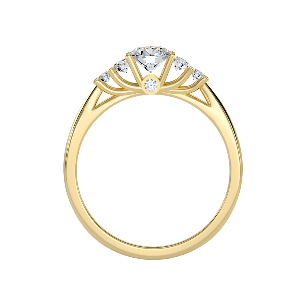 Subtle Statements Single Stone Ring - Twelve