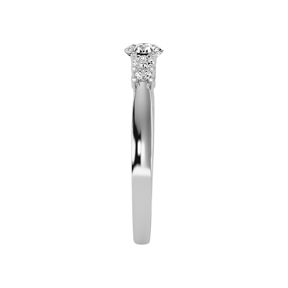Subtle Statements Single Stone Ring - Nine