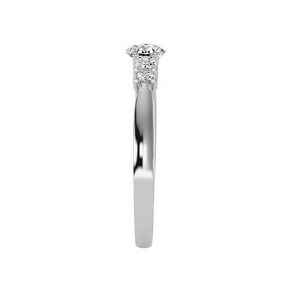 Subtle Statements Single Stone Ring - Nine