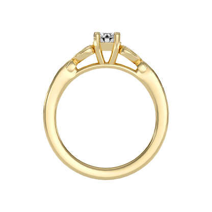 Summery Diamond Ring In 925 Sterling Silver - Twelve