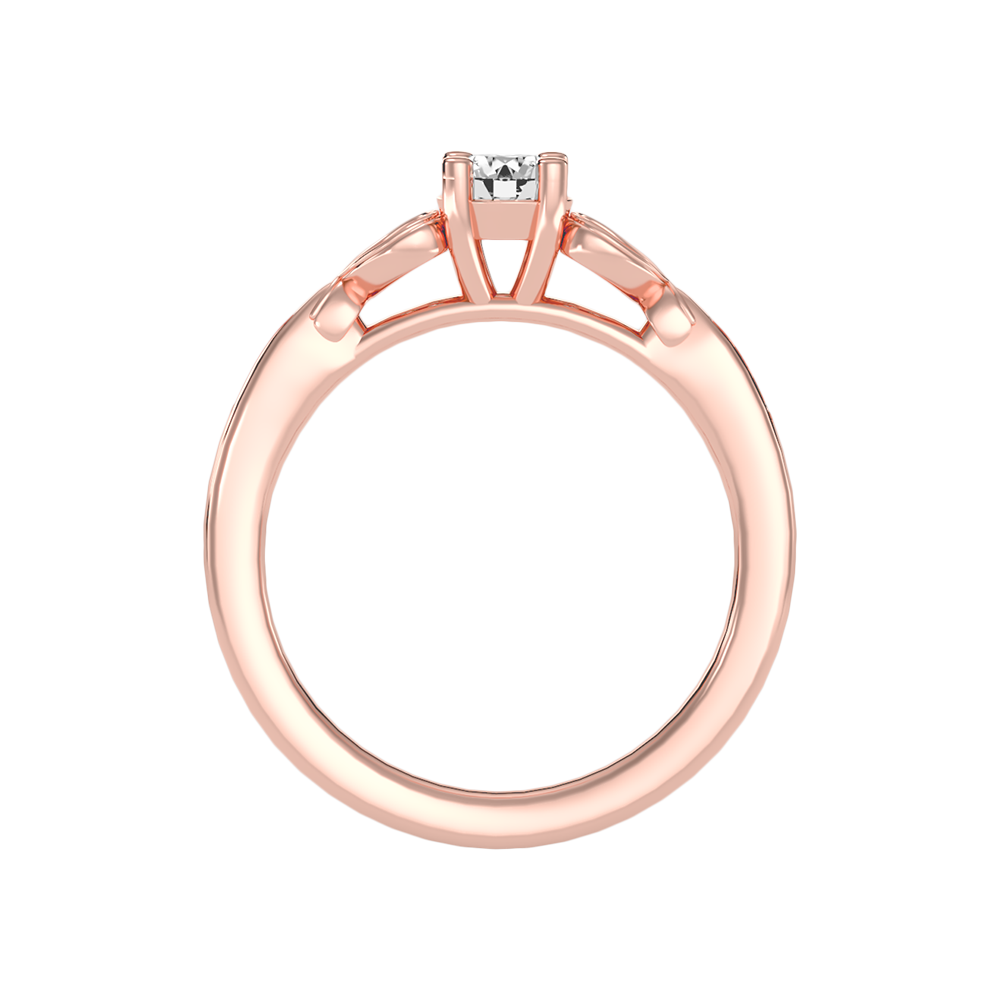 Summery Diamond Ring In 925 Sterling Silver - Four