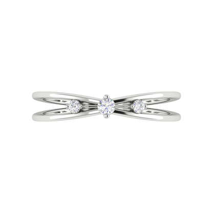 Sunshine Tri Stone Ring - Six