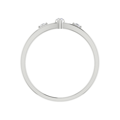 Sunshine Tri Stone Ring - Eight
