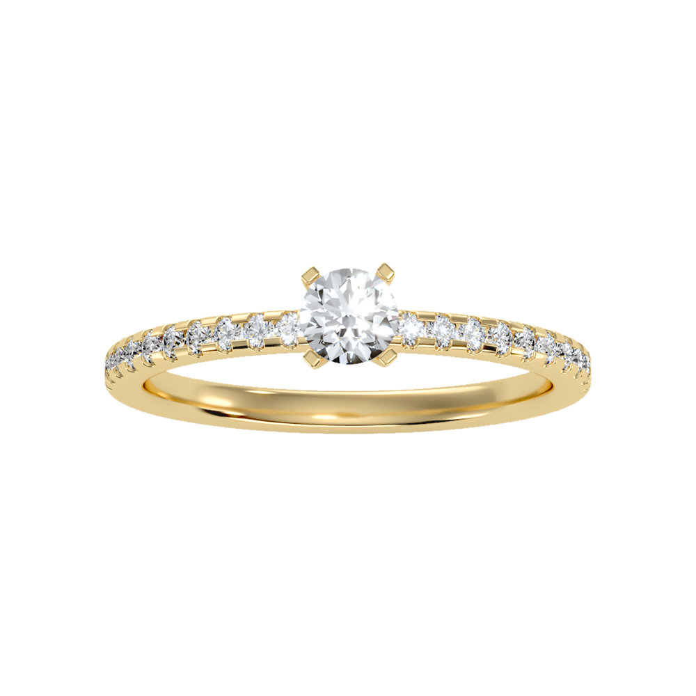 Superb Solitaire Ring - Three