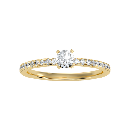 Superb Solitaire Ring - Three