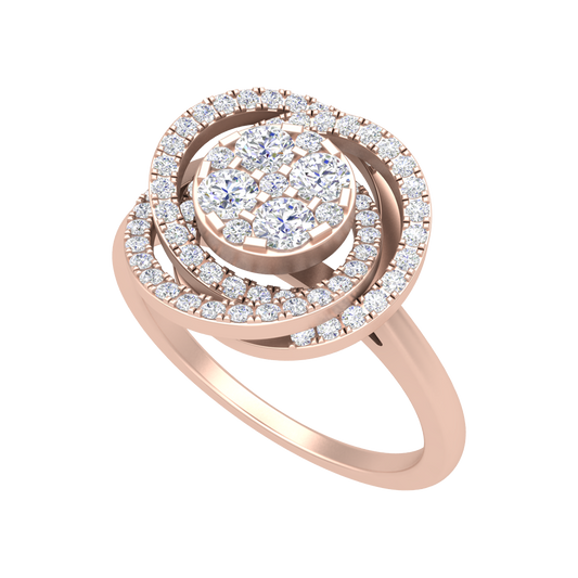 Superficial Band Cluster Ring - One