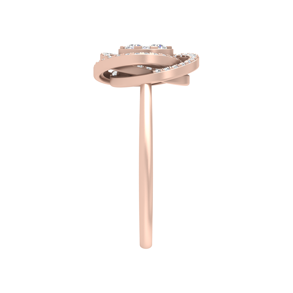 Superficial Band Cluster Ring - Three